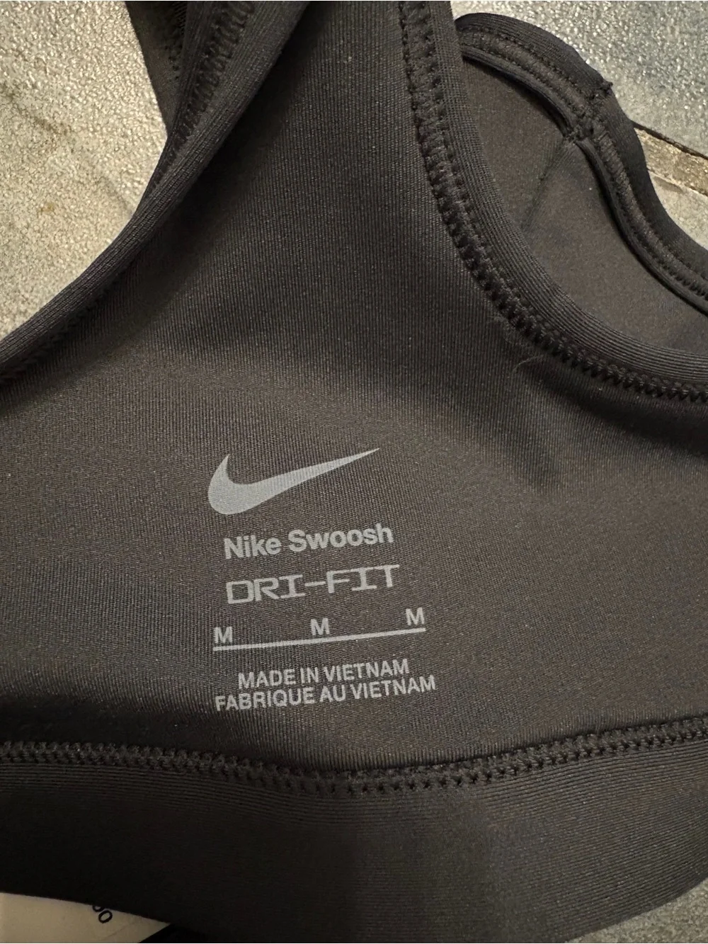 Nike swoosh dri